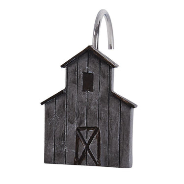 Antique Farmhouse Barn Shower Curtain Hooks - Set of 12 Park Designs - The Fox Decor